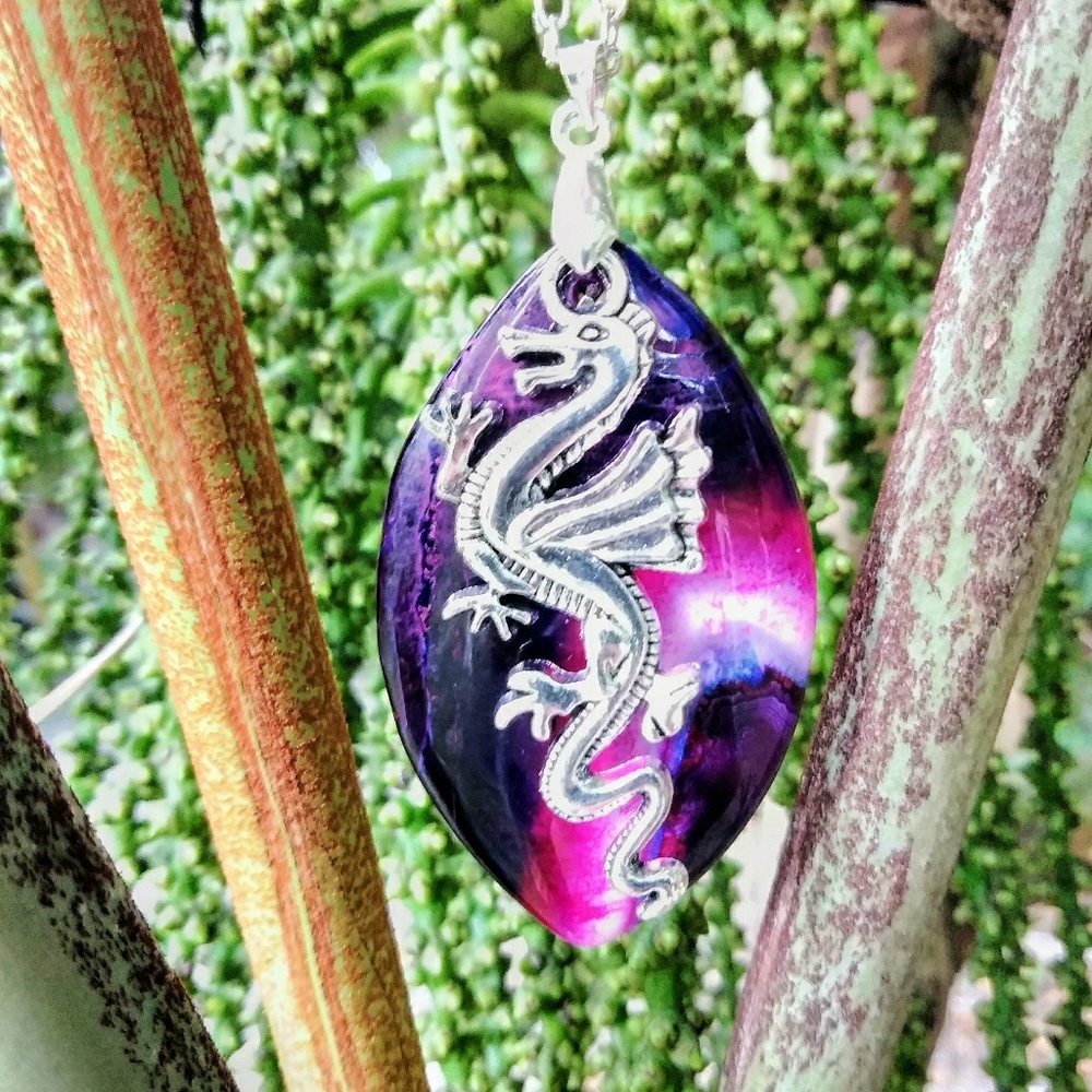 Nautical Stone Necklace - Picture 2 of 2